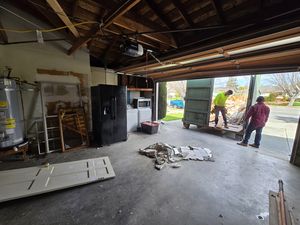 Trash Pile Growing in Garage