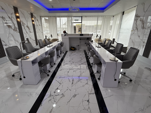 Full Interior View – Salon Build Completion