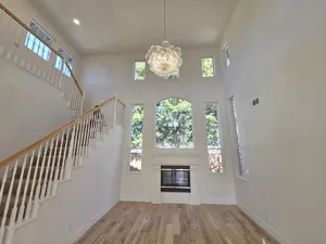 Staircase with Beautiful Lighting