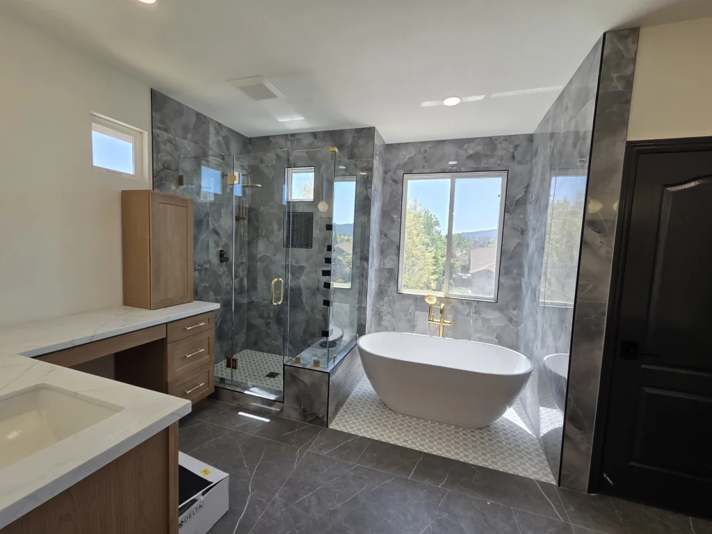 ADU framing and construction in progress by 9Builders