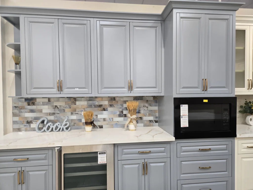 Modern Open Layout with Functional Kitchen and Porcelain Countertops