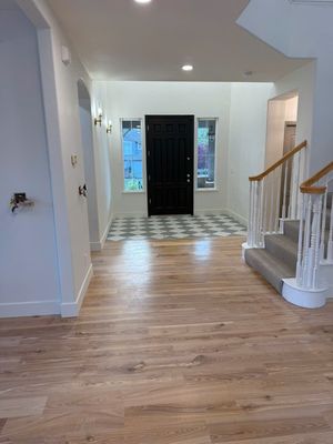 View of Home's Entryway and Door