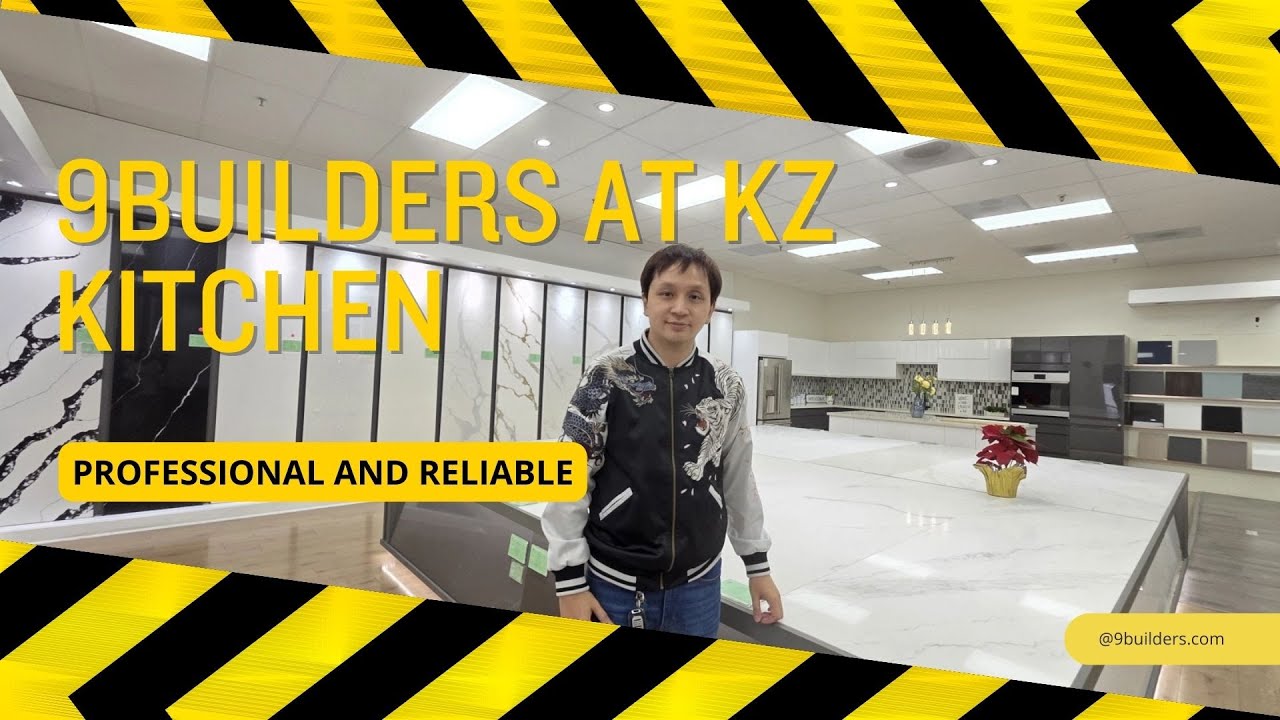 9builders at KZ Kitchen Cabinet & Stone in 4K | 9buidlers