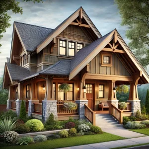 Craftsman-style house