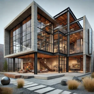 industrial-style house