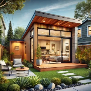 Stylish, modern ADU designed for a San Jose backyard,