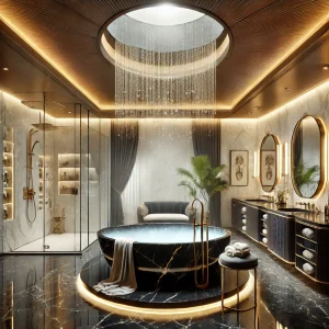 Ultra-luxurious modern bathroom design