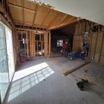 Wall Demolition Underway