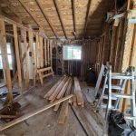 New Wall Framing Begins