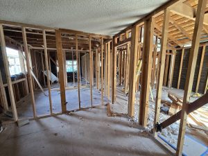Framed Pathway Between Rooms