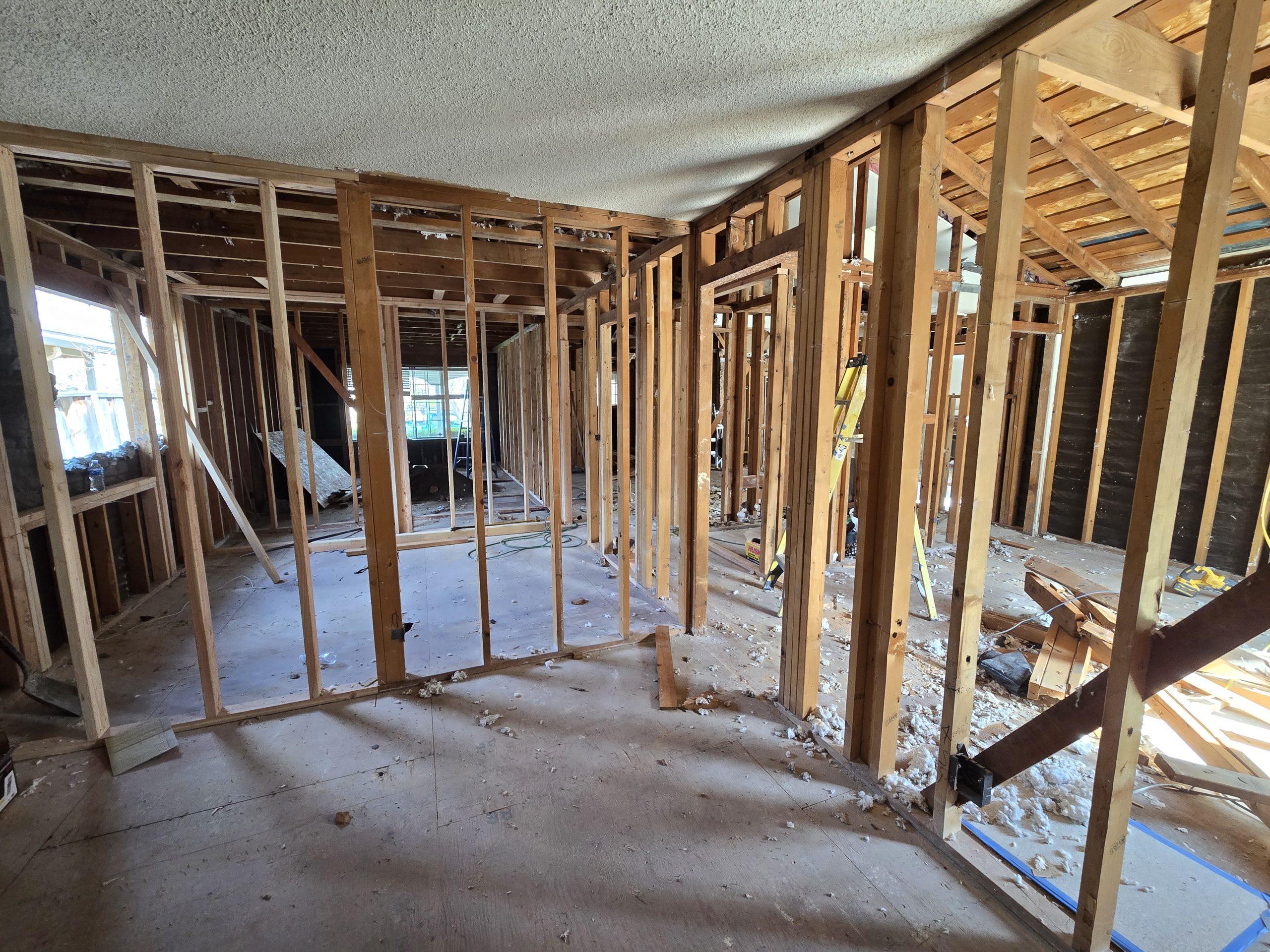 Framed Pathway Between Rooms
