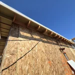 Roof and Wall Framing Under Construction at 9Builders Site