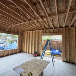 Interior Framing Work – Clean Setup and Preparation for Windows and Doors