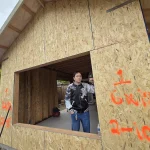 Framing Completed – Framing for Windows and Doors Nearing Completion
